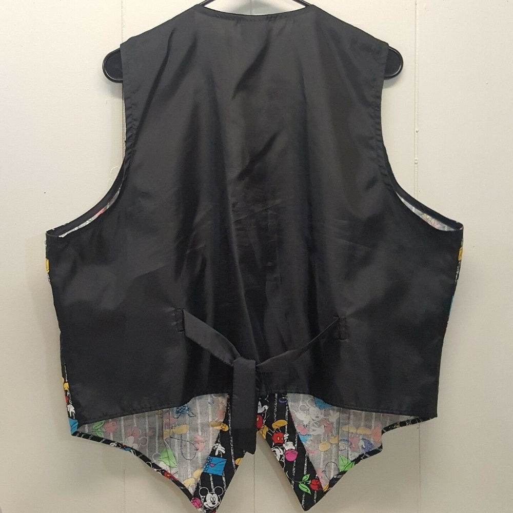 Mickey Unlimited 18W Vest Eiffel Tower Paris Minnie Retro Cosplay Costume - Picture 4 of 4